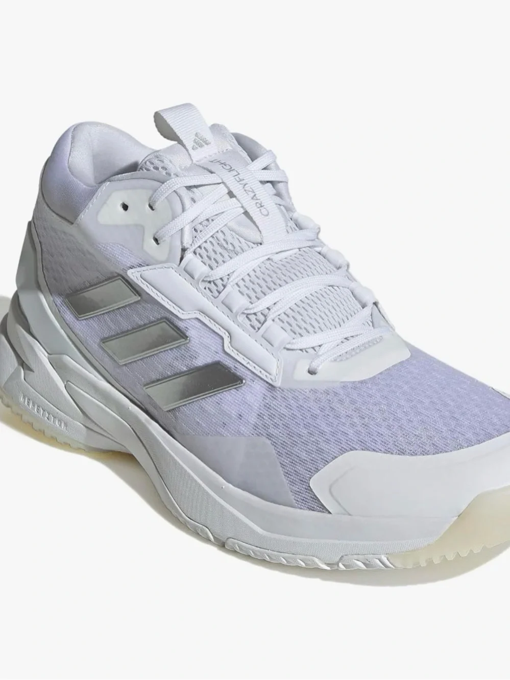 Women's Crazyflight 6 Indoor Shoe White and Sliver